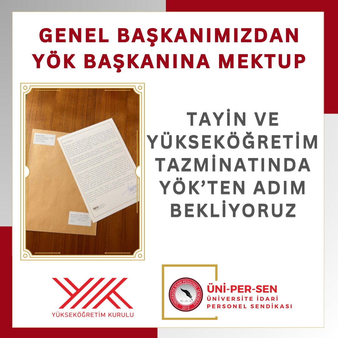 ibrahimguzeluni's tweet photo. Üniversite idari personeli, Yükseköğretim Kurulu'ndan tayin sorununun çözümü için adım bekliyor. 
Yükseköğretim Kurulu yapacağı çalışma ile yıllların mağduriyeti olan tayin sorunu ile 11 yıldır adaletsizliğin devam ettiği yükseköğretim tazminatı sorunlarına öncülük ederek çözüm üretebilir, idari personelin kurum aidiyetinin artmasına büyük katkı sağlayabilir. 
Buradan YÖK yönetimine çağrı yapıyoruz. 
Yıllardır çözümü beklenen sorunlar için adım bir an önce atılarak söz konusu iş olduğunda yükseköğretim personeli olan idari personelin söz konusu hak olduğunda da yükseköğretim personeli olduğu hissettirilmelidir. 
@unipersen @YuksekogretimK @erolozvar @batikanaksoy