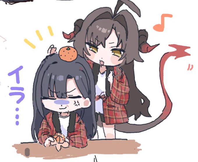 私はこちらを描かせていただきました〜(描きすぎ)