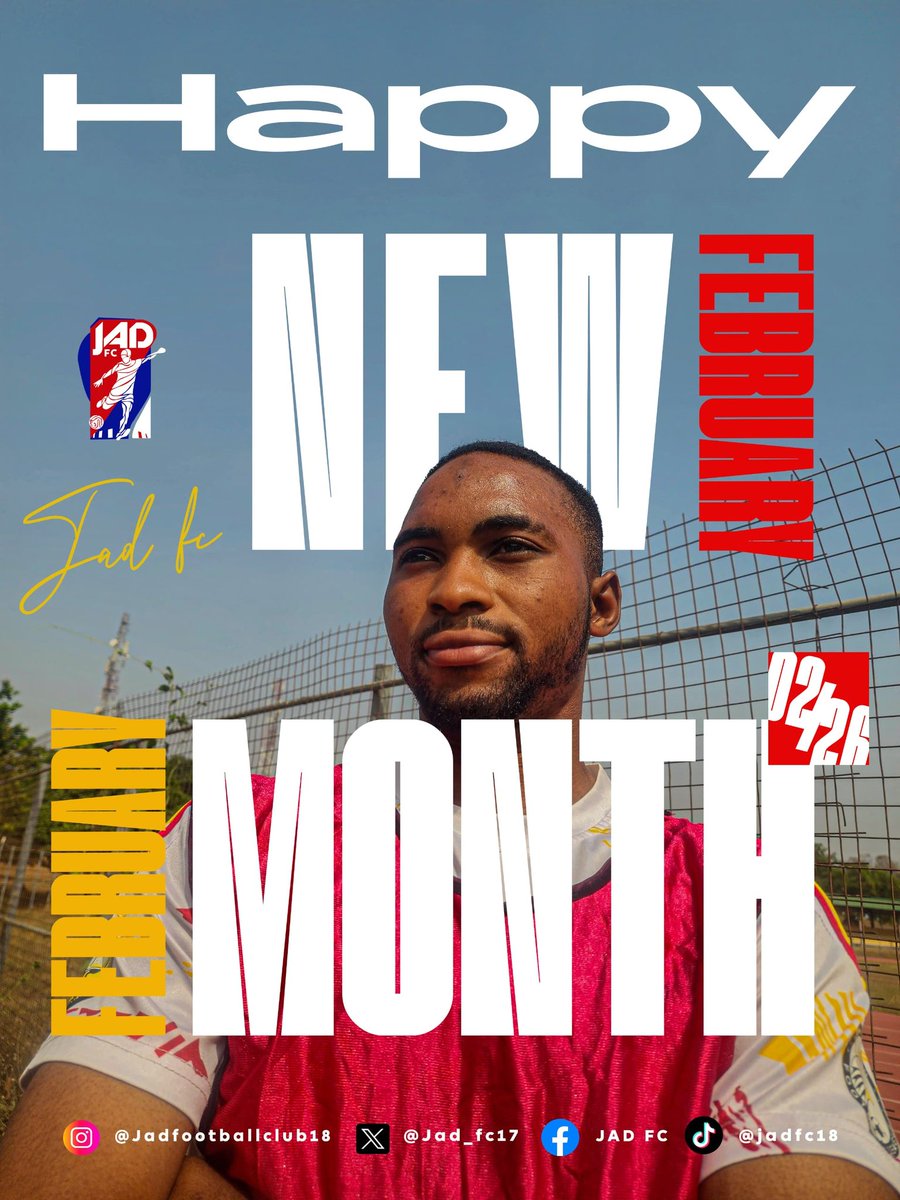 jad_FC17's tweet image. Hello February ⚽🔥
New month, new energy, same JAD FC hunger.
Locked in, focused, and ready for what’s ahead. 💪🏽🏟️

#HelloFebruary #JADFC #NewMonthNewGoals #FootballLife
#unilorinconnect