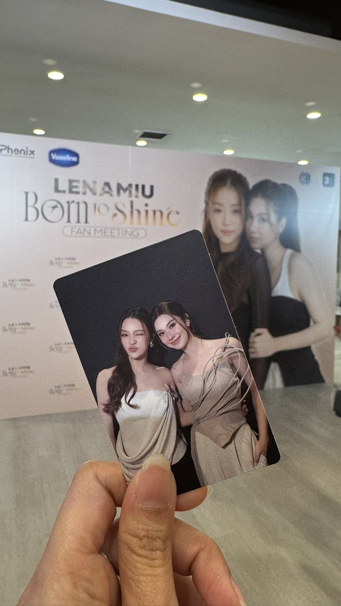 NaruthaiB's tweet photo. LENAMIU 1ST FAN MEETING ♥️

#LENAMIUBorn2Shine 
#ลีน่าหมิว #LenaMiu https://t.co/nnHIMLv04E