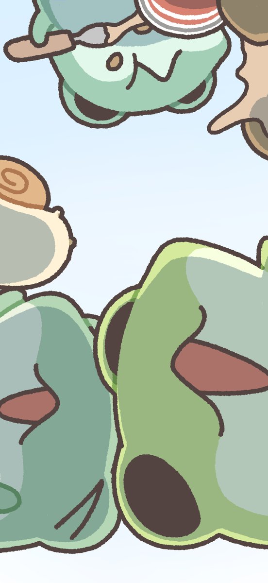 ponpoko_frog's tweet photo. かえるたちに乗っ取られるスマホ壁紙を作りました🐸
ぜひ壁紙にしてみてください🐸✨ https://t.co/UMO5bFaO5S