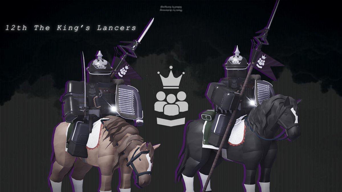 Giruto_'s tweet image. First post in this platform

12th The King’s Lancers

Just showcasing some of the stuff I made before posting some new ones

Lancers from @90Tb90 

#Roblox #GraveDigger #robloxstudio