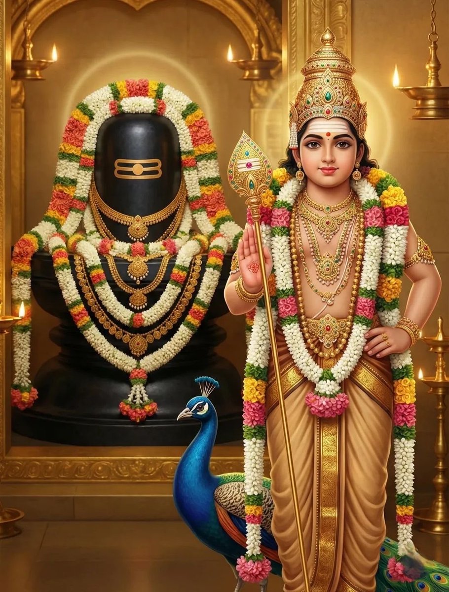 niranjsk22's tweet photo. On this sacred Thaipoosam, may Lord Murugan, the embodiment of valor, wisdom, and divine grace, bless us with strength to overcome obstacles and clarity to walk the righteous path.

As the Vel pierces ignorance and ego, may our hearts be purified through devotion &amp; sacrifice https://t.co/rgSHOlVOJe