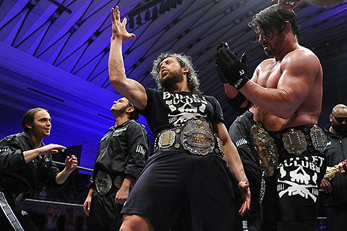 CiaranRH93's tweet photo. The New Beginning in Osaka in 2015 ended with all the gold for Bullet Club🏆

Young Bucks: IWGP Junior Heavyweight Tag Team Champions

Kenny Omega: IWGP Junior Heavyweight Champion

Good Brothers: IWGP Tag Team Champions

AJ Styles: IWGP Heavyweight Champion https://t.co/S8eV7l3A6u