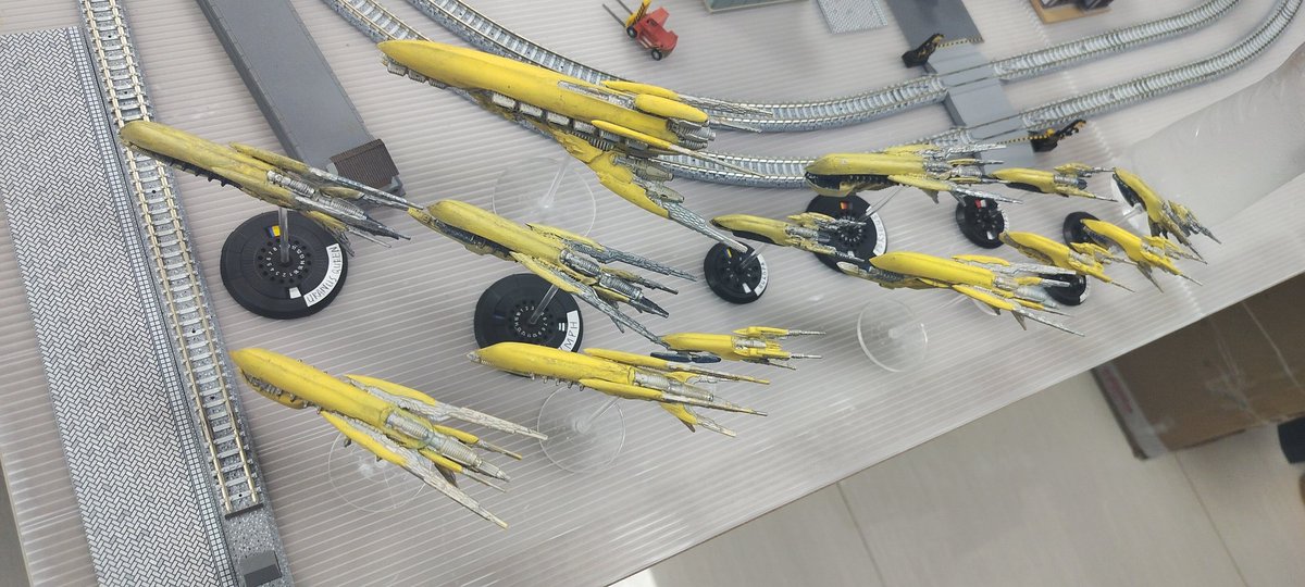 Brother_Raphael's tweet image. [010226] #DropfleetCommander #ドロップフリートコマンダー

Second ever battle today, 1500 points UCM vsn PHR (me)
Both players were shocked by the mission

今日は二戦目、1500ptのUCM対PHR（自分）
自分も相手もミッション内容を見ってショックでした