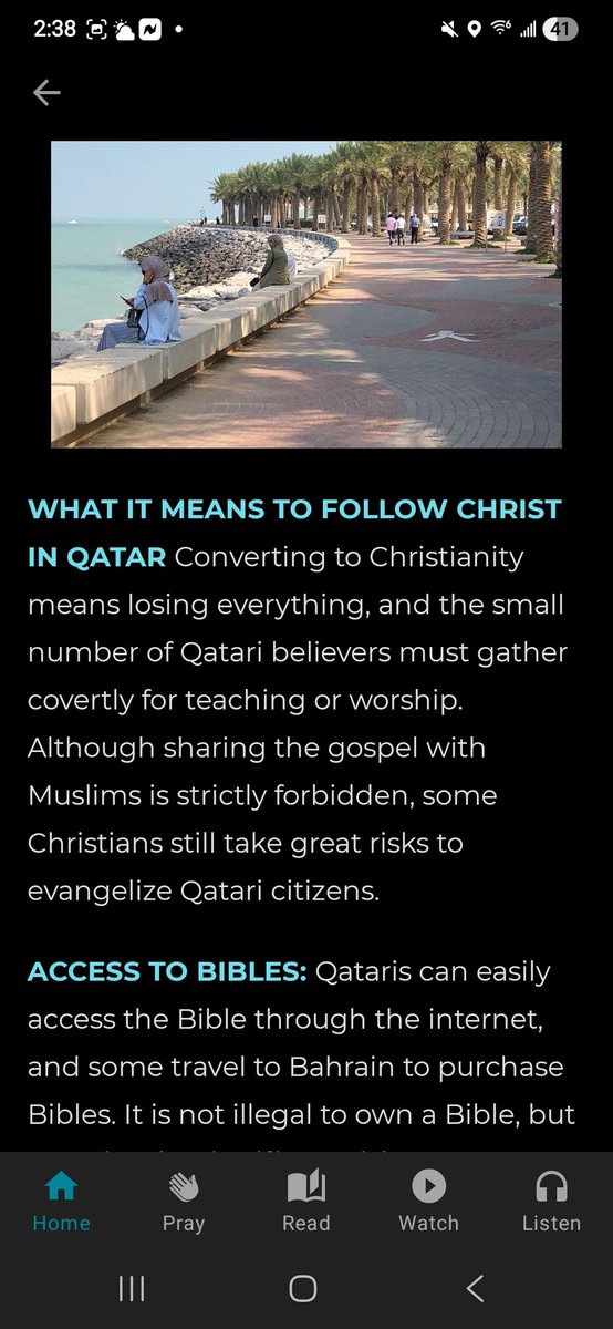Prayer for Qatar part 1