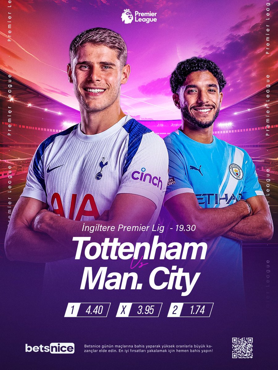 betsnice_bahis's tweet photo. ⚽️ NicePazar'da Günün İngiltere Premier League Maçı!

✅ Betsnice'ta yüksek oranlar ile anında kazan &amp; çek!

✅ %20 Anlık Spor Discount, Cash-out &amp; sınırsız kazanç Betsnice'ta!

#PremierLeague #PL #Tottenham #ManchesterCity #TottenhamManCity #ErlingHaaland #maçoranları #betsnice https://t.co/Gy0Him1DYk