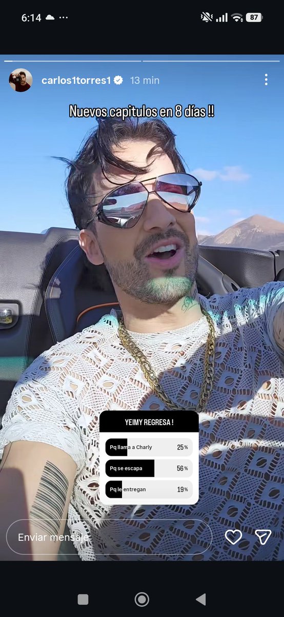 edugillz's tweet image. ¿Quién está más emocionado por el regreso de Yeimy nosotras o Carlos? JAJAJAJAJAJAJAJ lo que debe de haber sufrido este cristiano grabando todos esos capítulos sin ella 😭