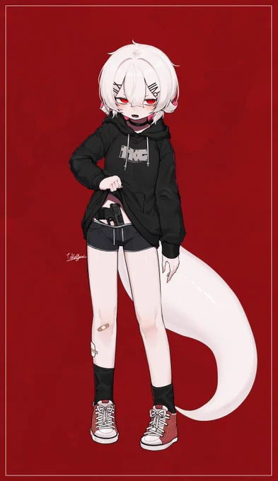 うちのこの威嚇 #OC