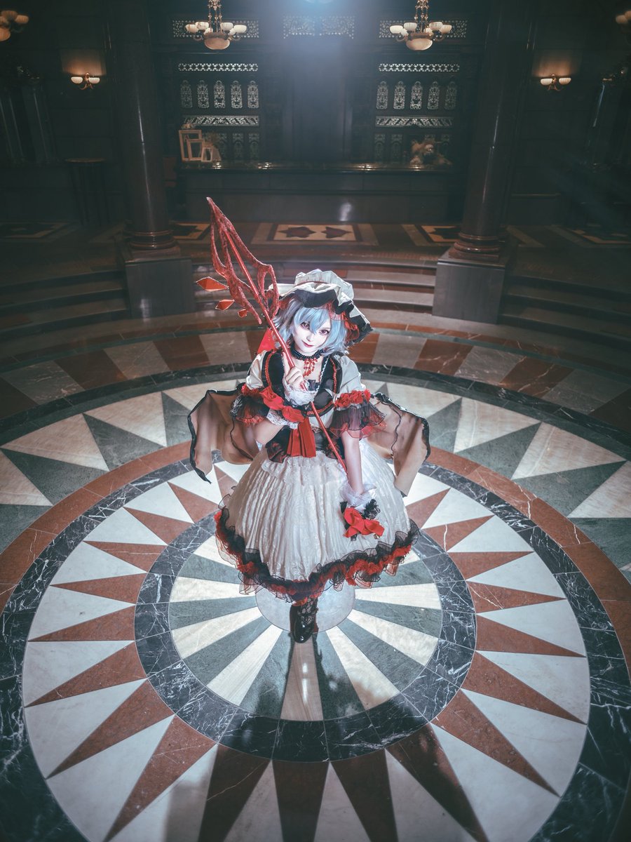 出張あんさんぶる コスプレ/東方Project レミリア・スカーレット 神槍