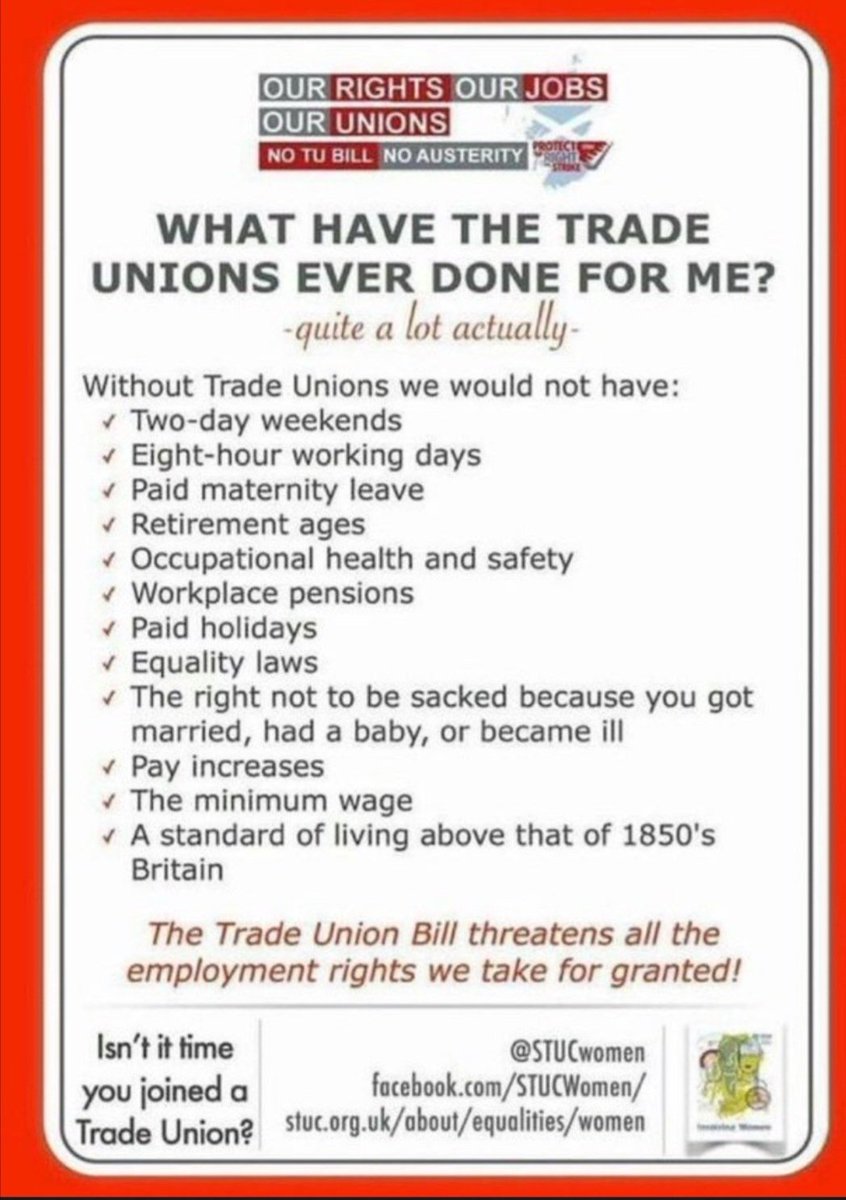 Happy #SocialistSunday friends. 
#Solidarity ✊️
#JoinAUnion 💪
<a href="/BIUKTradeUnions/">BIUK Trade Unions</a>