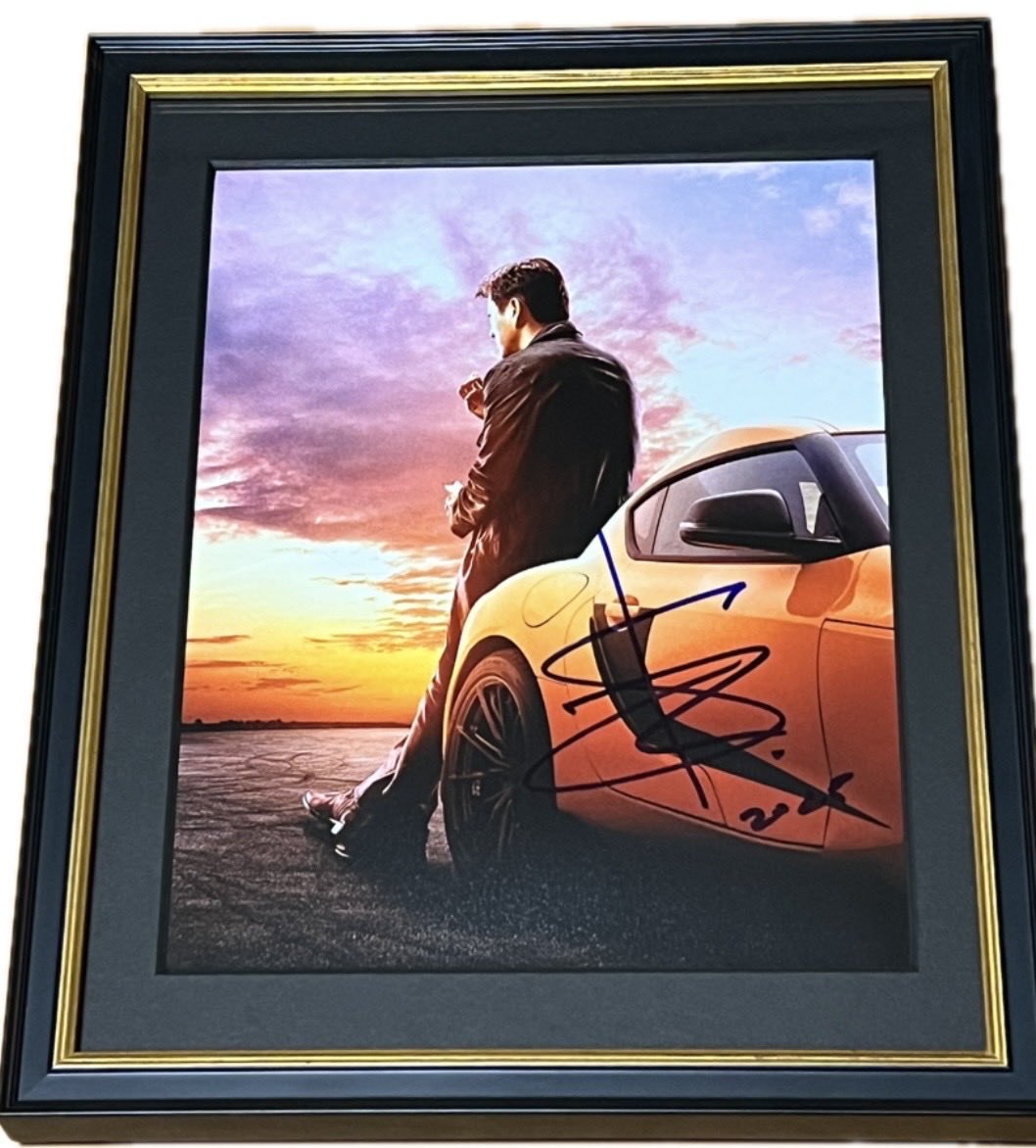 TCC2025サイン額装② ⑤山本耕史さん ⑥ニコラス・ケイジ ⑦サン・カン