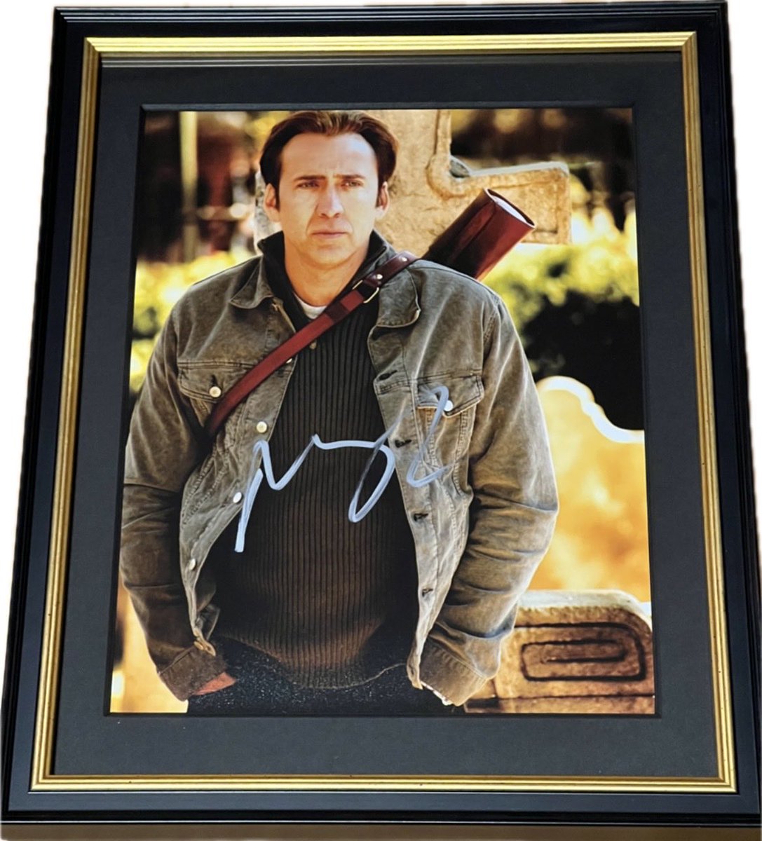 TCC2025サイン額装② ⑤山本耕史さん ⑥ニコラス・ケイジ ⑦サン・カン