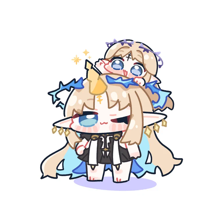 カルテジア&amp;フルールドリス再掲 #鳴潮 #WutheringWaves