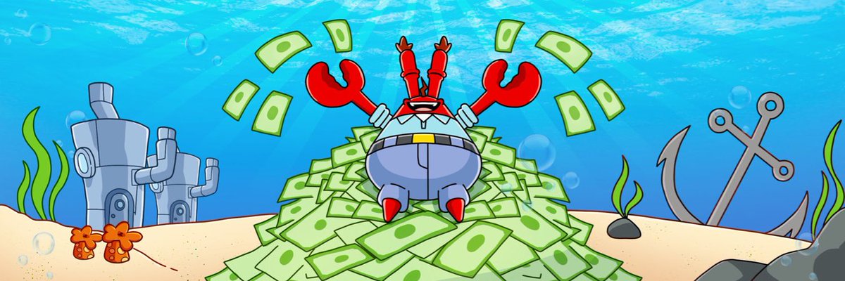 not fading $Shellraiser
still bullish here
just flagging another one
mr krabs sells himself
$PENGUIN whales grabbed $KRABS
team knows how to send

3JXSreYFeTL1GyfN8Q4wqws5ZrP3RaV9oTc5dk3Mpump