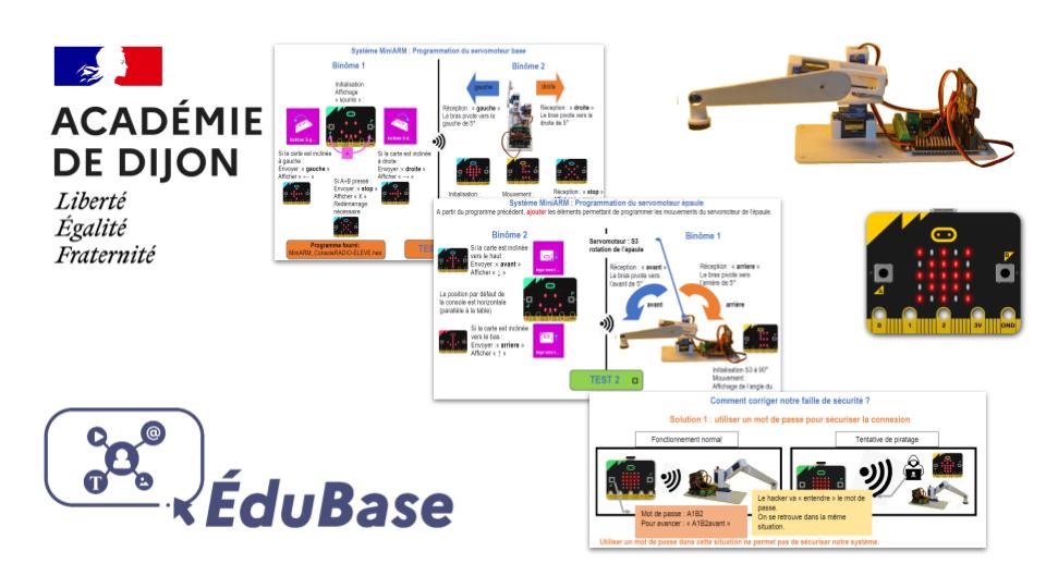 Retrouvez sur <a href="/Eduscol/">éduscol</a> des scénarios #Édubase pour enseigner avec le numérique
En #technolgoie▶️Comment assembler une voiture sans intervention humaine ? <a href="/AcademieDijon/">Académie de Dijon</a>
Pour aborder la programmation et la cybersécurité dans un contexte industriel
👉 eduscol.education.fr/162/edubase-de…