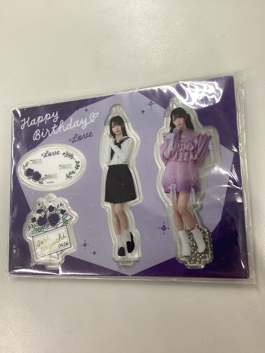 ＝LOVE イコラブ　野口衣織 生誕2024 アクスタ生写真セット 商品詳細ページ | =LOVE OFFICIAL SHOP | 野口衣織生誕記念セット2024