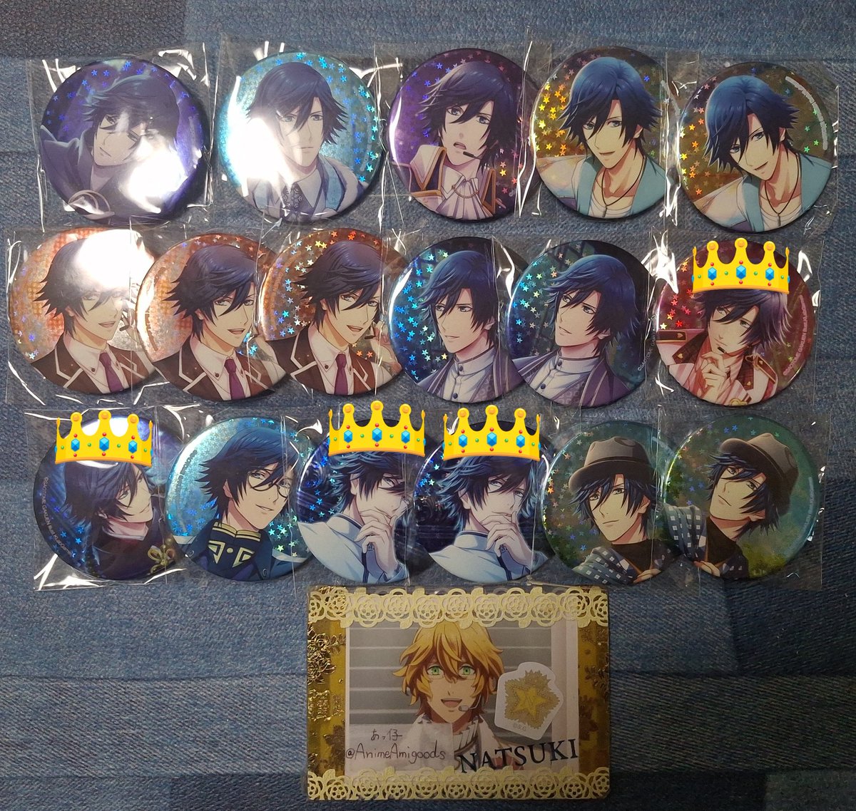 交換 譲渡] うたプリ 缶バッジ 譲↓ トキヤ シャニライ スター