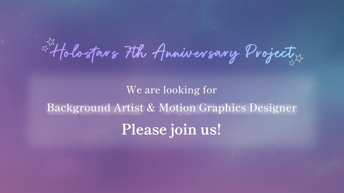 SG Holostars Fan Project 🌟|| We're back! tweet media