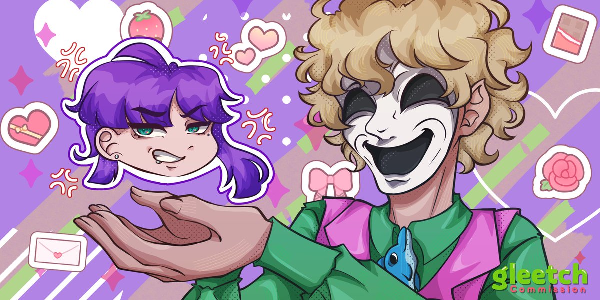 _gleetch's tweet photo. First batch of YCH Valentine Commission by gleetch, thank you so much for trusting my services! (。•̀ᴗ-)✧
Interested? YCH is available until February 15,2026 for only 100/$6
I'm also available in VGen:
https://t.co/FTl4o8ThX3
#offering_comms
#vgen
#vgenopen https://t.co/WS1c80iYoW