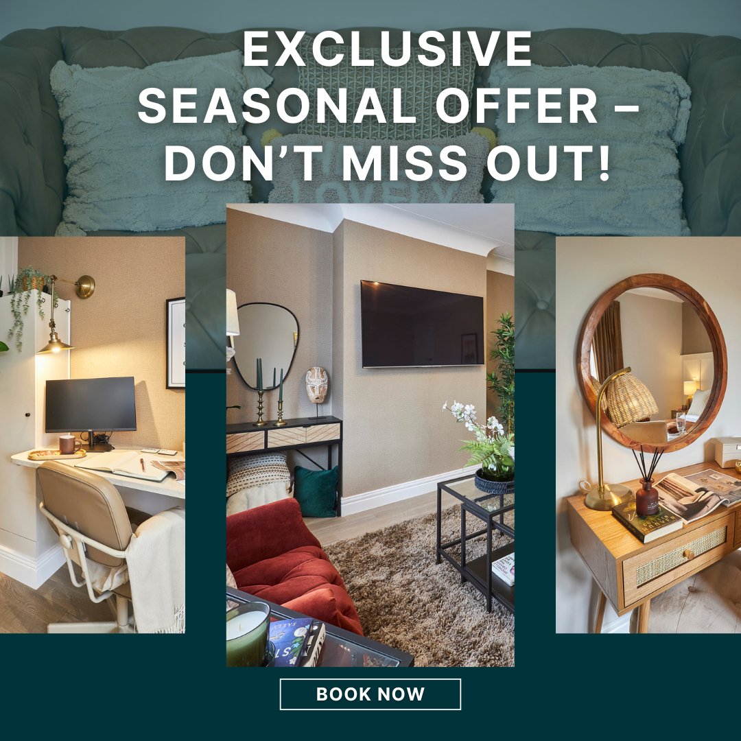 💕 Fabulous #FebruarySale 💕

Fall in love with a cosy #Bedlington stay at a special price. Perfect for a romantic escape or relaxing retreat. 🏡✨

Limited-time offer — book now and make February extra special!

📞 0191 820 1455 | hello@flexhomes.co.uk

#staycationuk #holidaylet