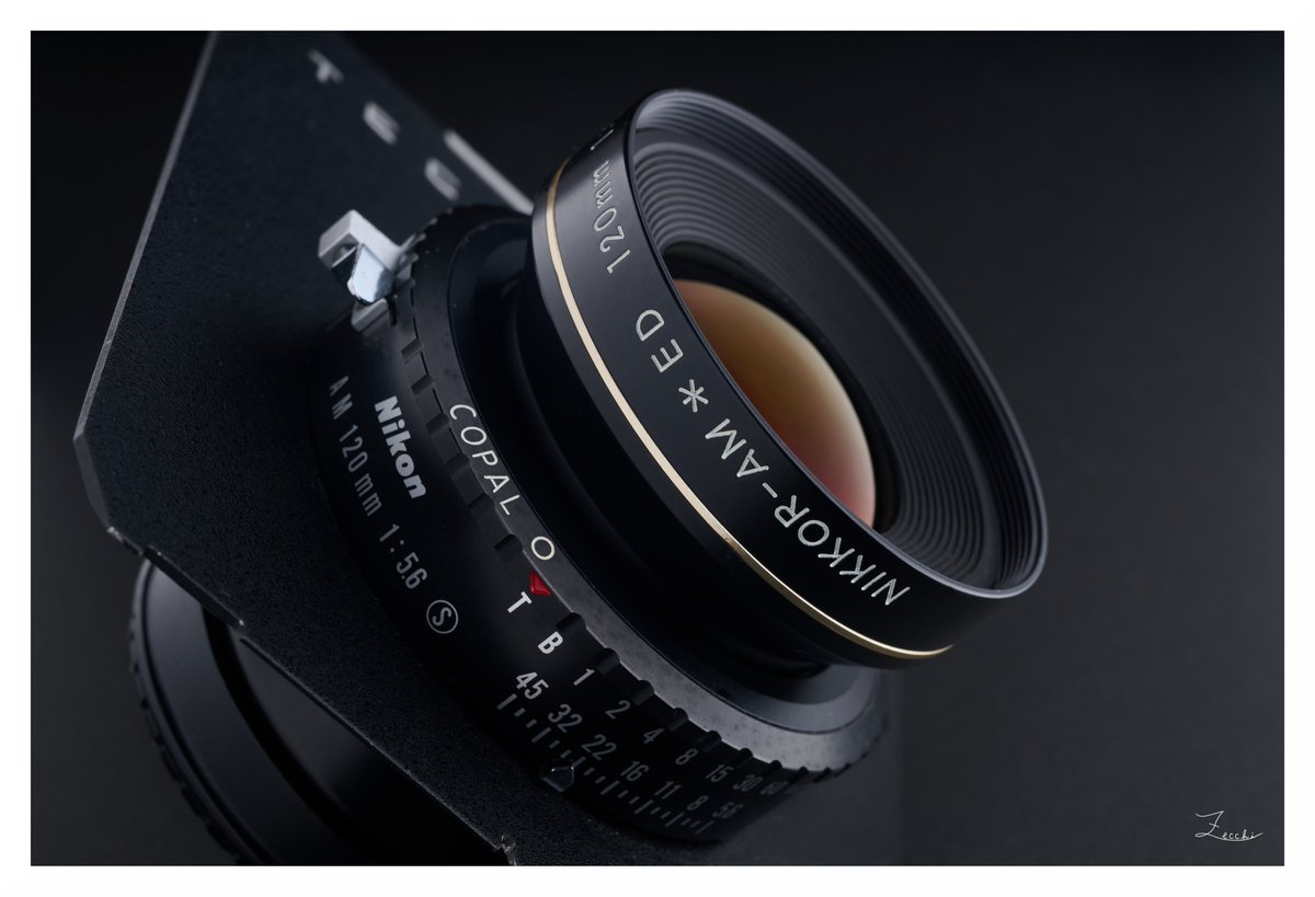mng 初の大判レンズはまさかのNikkor-AM ED 120mm f/5.6sにw