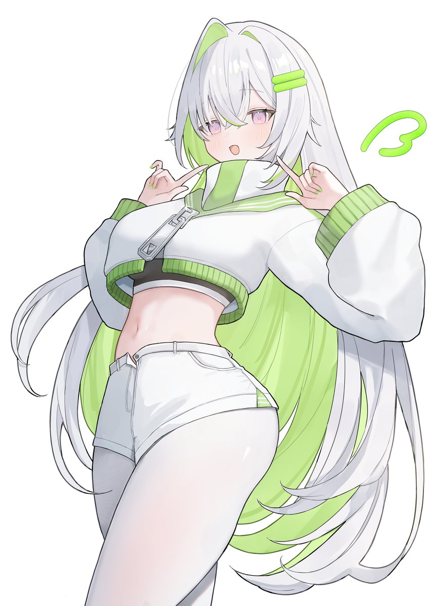 LUUNI_vrc's tweet image. フレンドのオリジナルアバター メニューちゃん ໒꒱