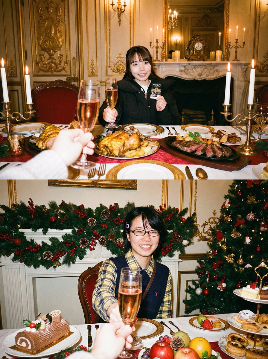 なんか皆がやってる昔の自分とツーショ撮ってる写真が作りたかったのに