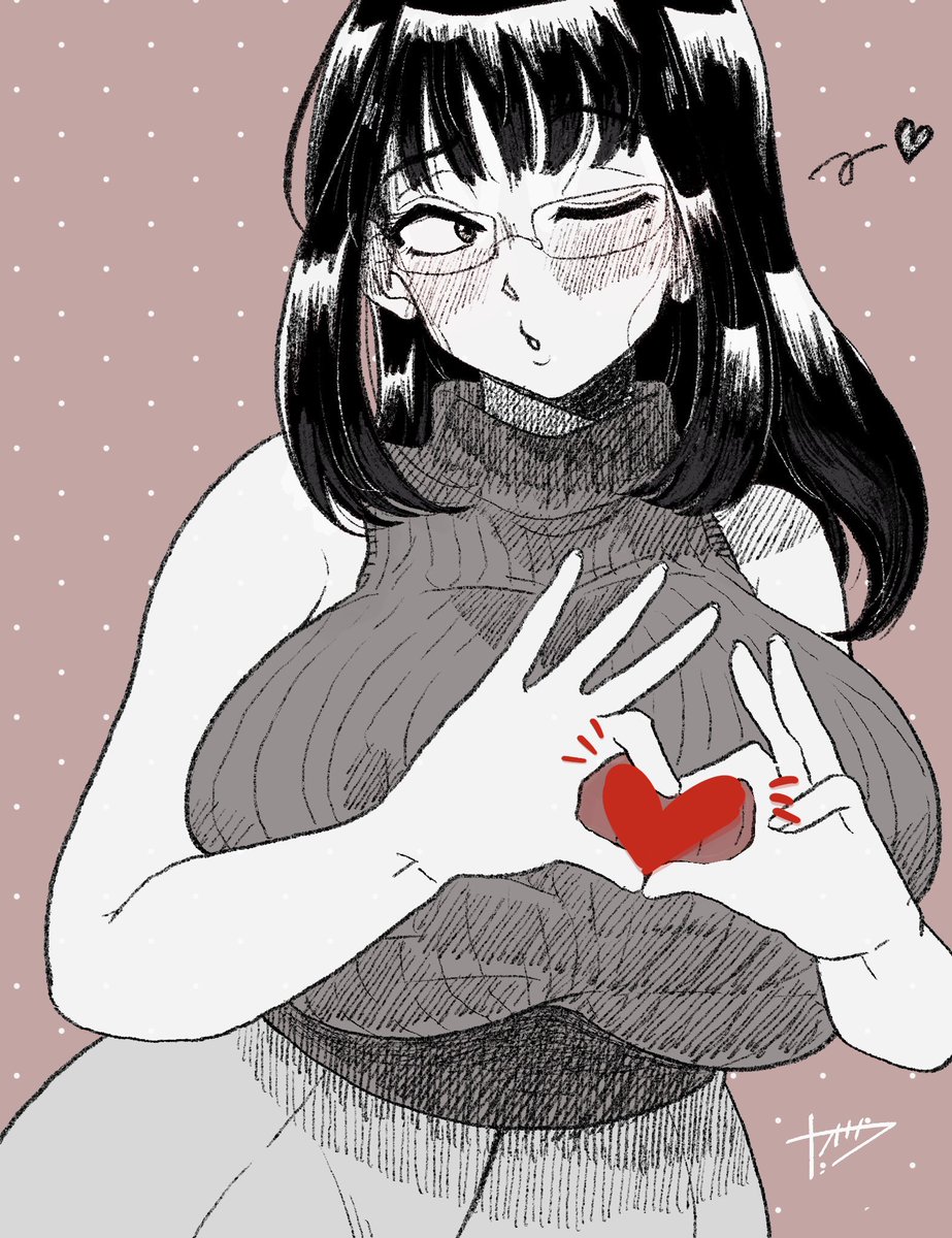 #今月描いた絵を晒そう 

阿川先生とか… 