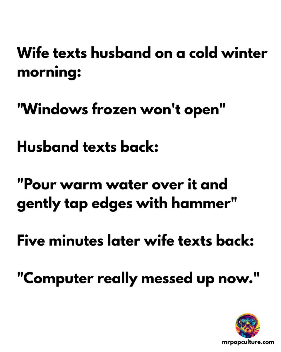 itsmrpopculture's tweet image. Time to head to Best Buy 🤣🤣🤣
#windows #frozen #ohno