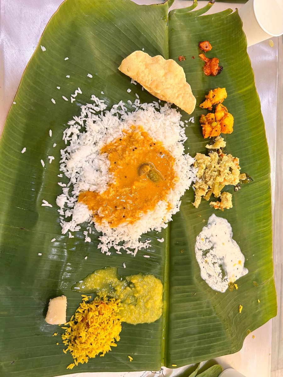 Significance of not speaking or getting up while having a meal 🪷

Our Shastras propound that, we must never get up while having our meal or speak to anybody while eating.

This is because, Annam is Poornabrahman Swaroopam and the act of having a meal is actually a Yagnya that we