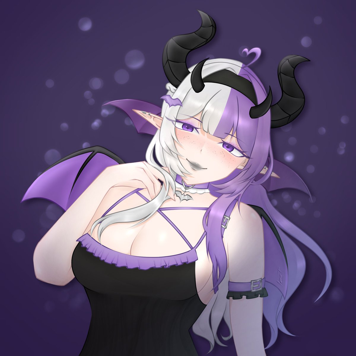 🦇Embrace life until its essence surrounds you. Won't you join me? 💜

Beautiful art by <a href="/Yunami_Chu/">Yuna ✨🐟 | Sleepy Celestial Vtuber | VGen ⋆˙⟡</a> on #vgen tysm ! #vsoulstalent #silviesketch