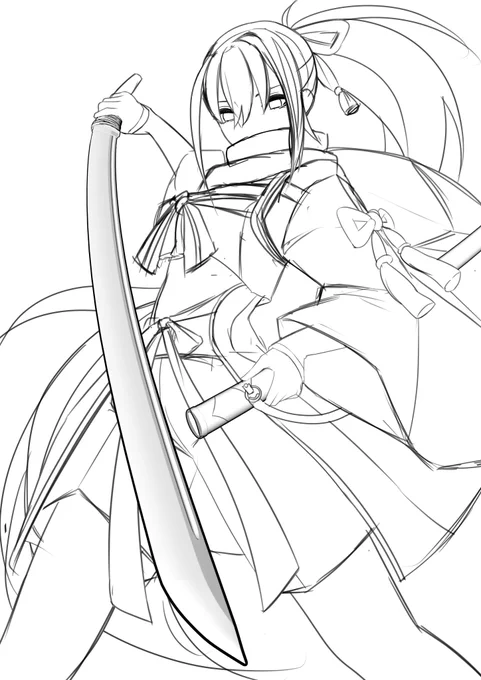 FGO 河上彦斎  下書き 