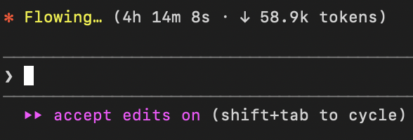 neuraloverflow's tweet photo. 4h+ and still going strong!

Just finished a 4-hour coding session. Same context. Same thread. Mind blown.

Opus for long-running tasks is quite impressive. https://t.co/gpbOeGDSTc