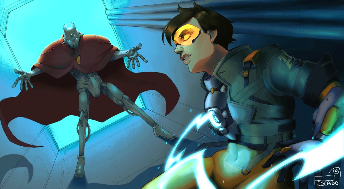 _TilapiAJ's tweet image. London Calling!! 🗣️
 #Overwatch2fanart