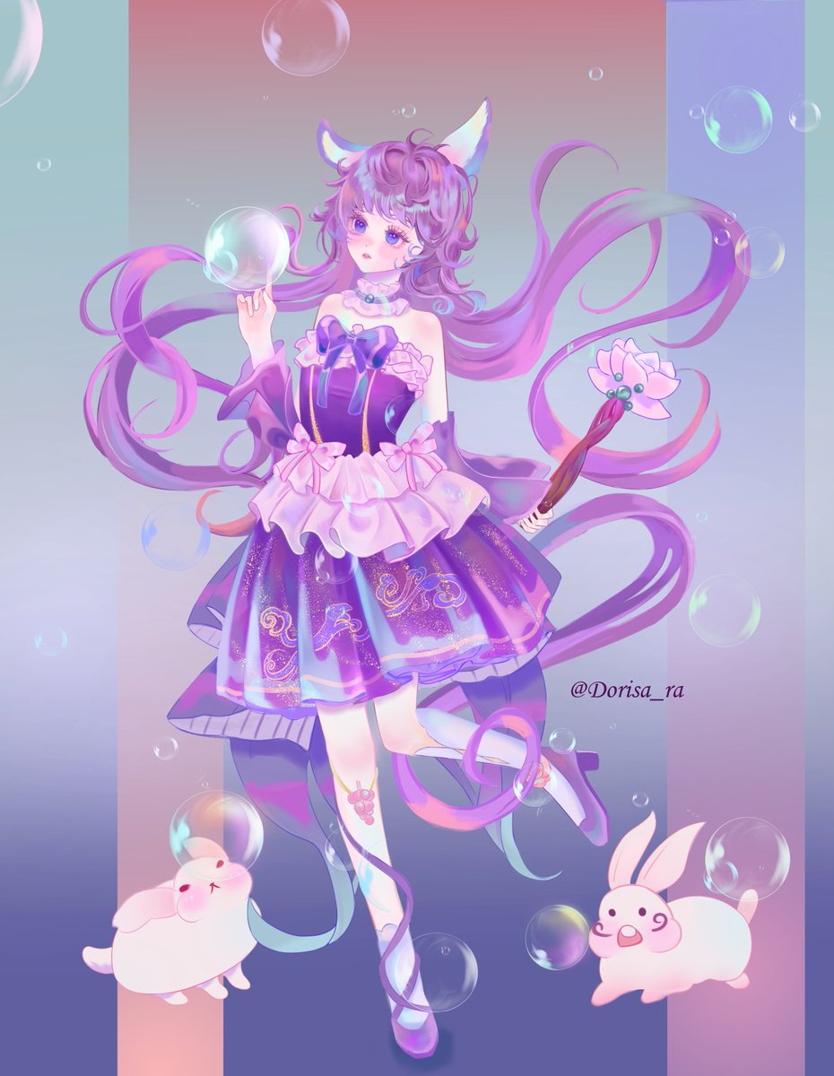 like purple bunny? 
still looking for #artmoots 
#smallartists