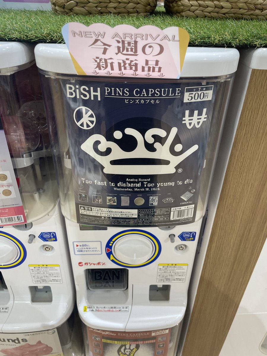 田舎だけど見つけた！ 久々の推し活最高✨️ #BiSH #BiSHガチャ