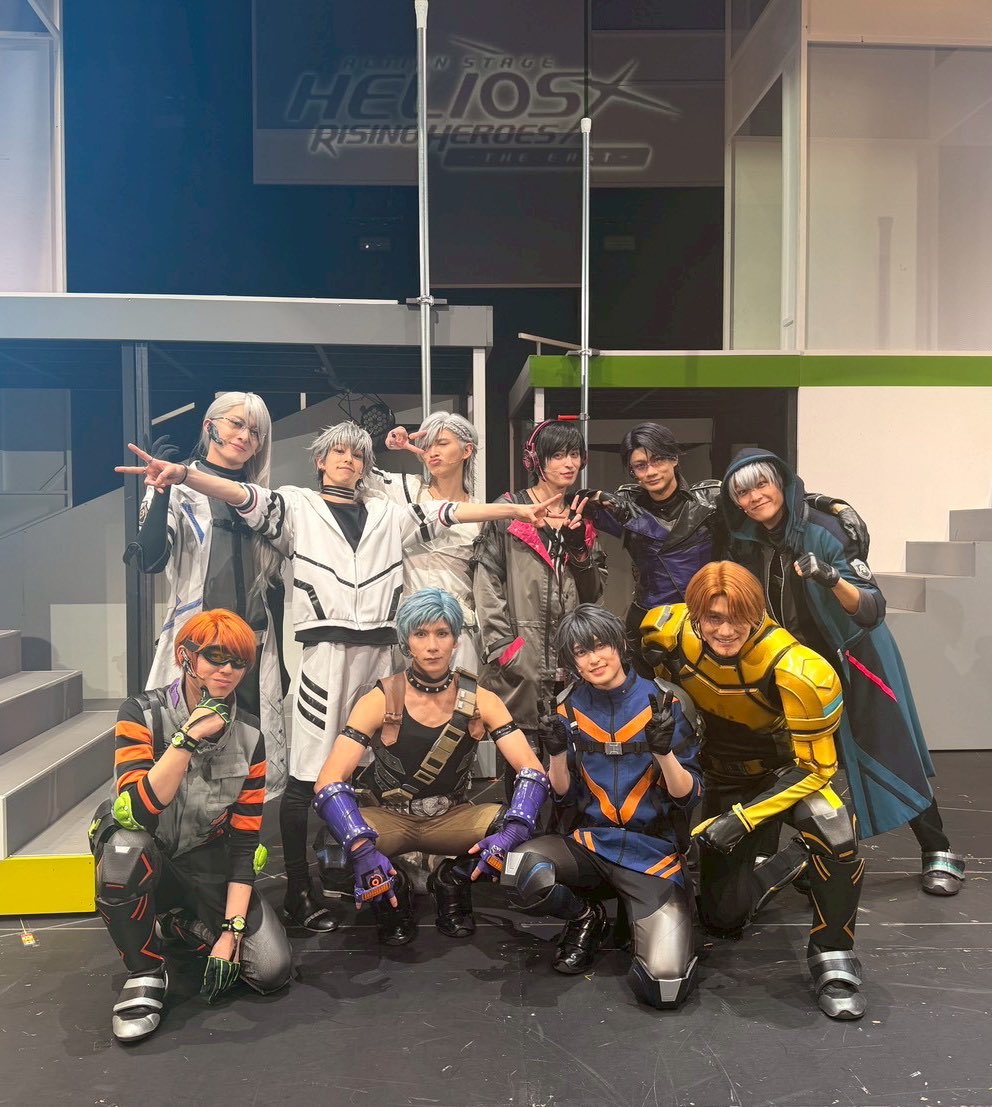 #エリステ
全公演終了致しました！！ 
応援誠にありがとうございました！！
俺たち！イースト！！