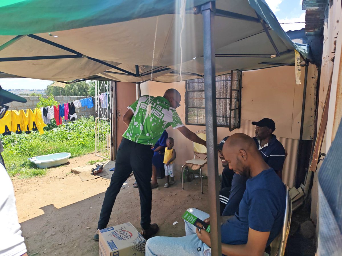 Tebogo64788745's tweet photo. We are pushing towards the final day! Residents of Ward 2, come out in your numbers and put the X on @Action4SA for Quality Service Delivery for All. A New Dawn is here! 💚🇿🇦

#kuselekancane #letsfixward2withkoloi
#voteforactionsa https://t.co/ybekFdFBP2