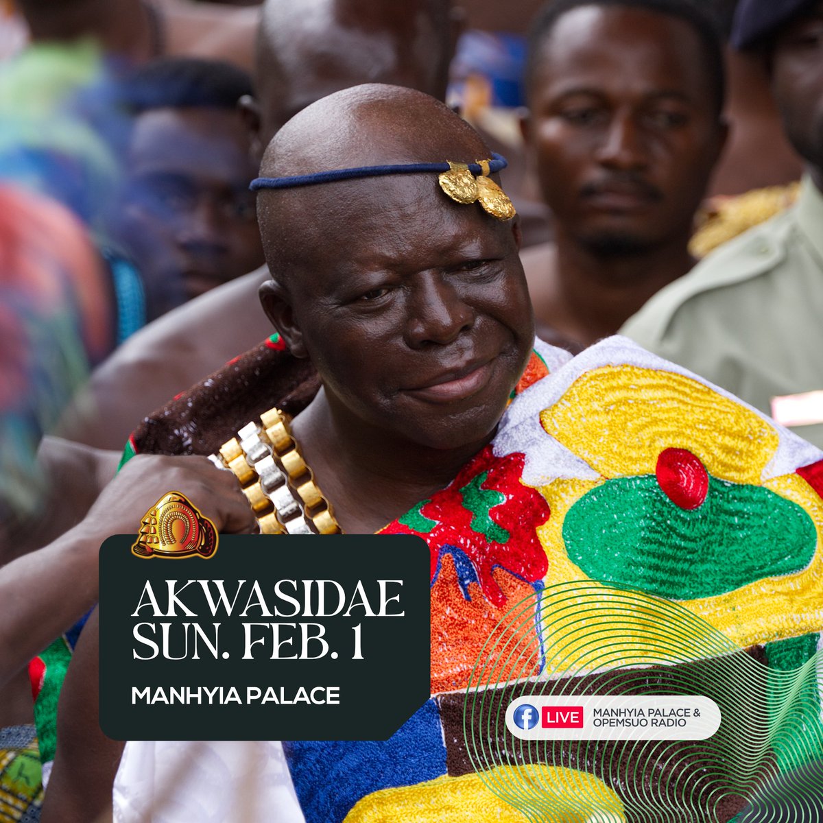 ManhyiaPalace's tweet image. Adae Kwasie, ɛsan nso yɛ Adaɛ a ɛdikan wɔ afe 2026 mu, yɛma obiara ‘Adae tɔkye’…

#manhyiapalace