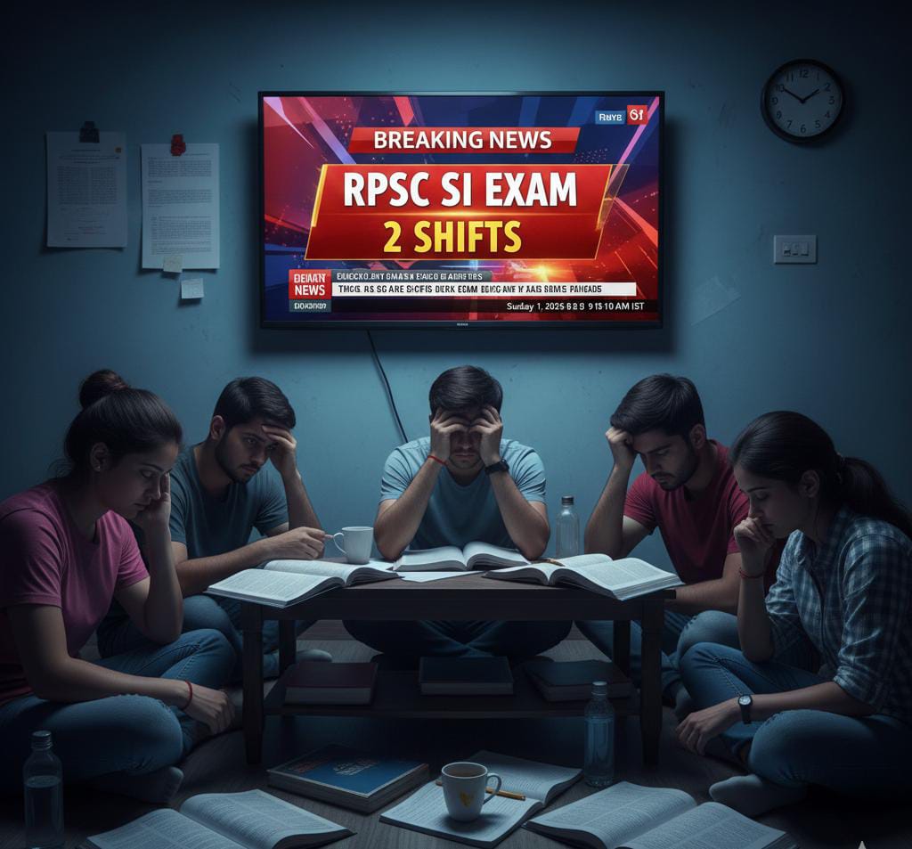 #RPSC_SI_भर्ती_एक_चरण_कराओ