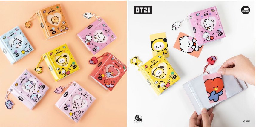 พร้อมส่ง
BT21 minini Photo Binder 
Collect Book Official japan🇯🇵

✅เล่มละ 175฿
📓มีไส้แฟ้ม 16แผ่น ใส่การ์ดได้ 32ใบ
💕ว่างทุกคาแรคเตอร์

ค่าส่ง40฿ 
สนใจสั่งซื้อ dⓂ️ มาได้เลยคะ
#ตลาดนัดบังทัน #ตลาดนัดBT21 
#ตลาดนัดรถไฟbt21 #ตลาดรถไฟบังทัน 
#BT21 #แฟ้มสะสมการ์ด #แฟ้มการ์ด
