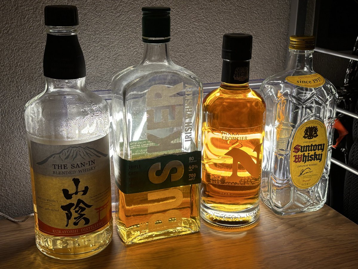 着々と深まりつつあるウィスキーへの愛‥