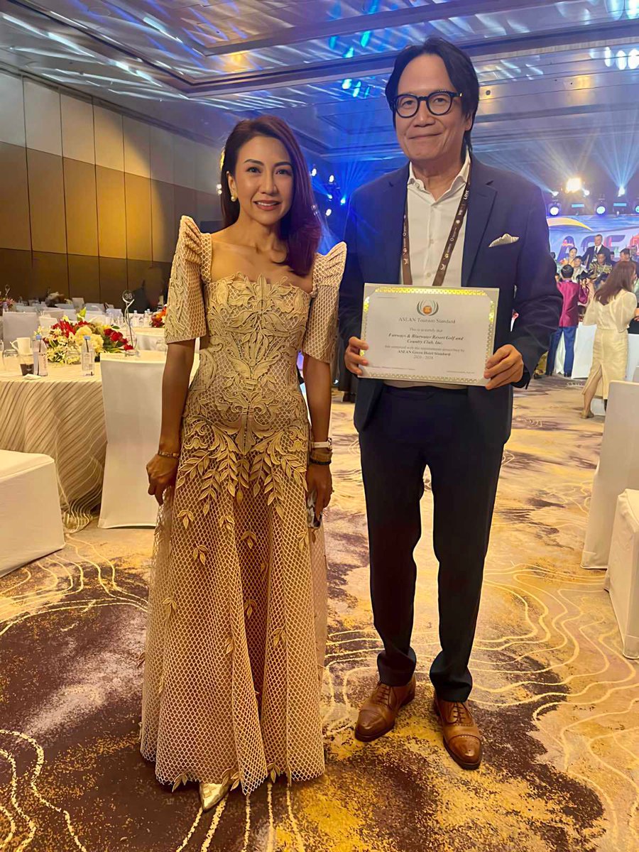 BoracayFairways's tweet photo. 🏆 Fairways &amp; Bluewater Boracay makes history! 🌿
We are proud to be the first &amp; only resort from Boracay Island to receive the ASEAN Green Hotel Award at the 10th ASEAN Tourism Standards Awards 2026.
#SustainableTourism #Boracay https://t.co/R1MxzQv5Vl