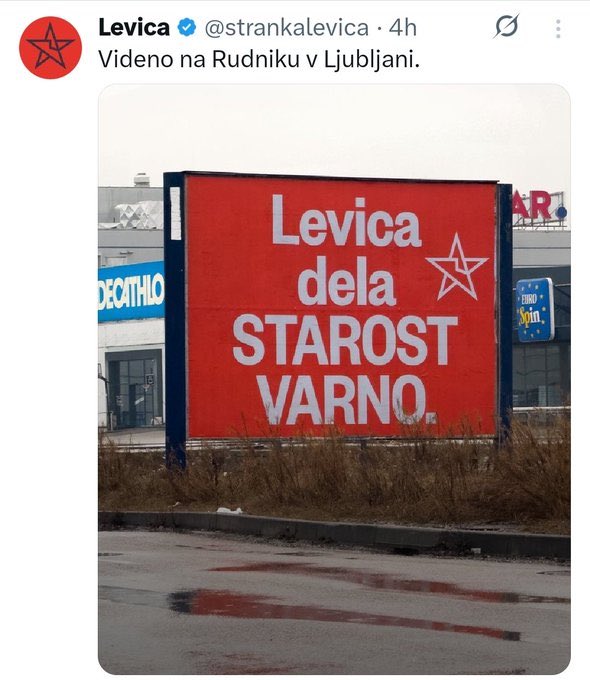 JJansaSDS's tweet image. Precej cinično od @strankalevica, ki podpira evtanazijo