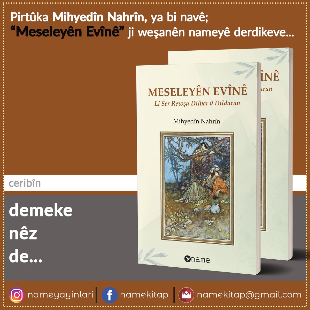 name_kitap's tweet photo. Demeke nêz de…
@MihyedinNahrin https://t.co/ebx4tLGscv