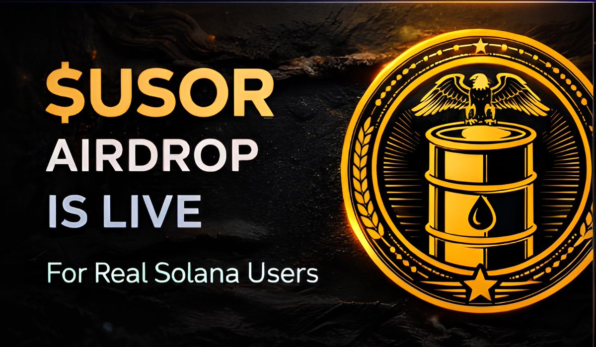 crypt0savant's tweet photo. GM ☀️

If you haven’t checked the $USOR airdrop yet — now’s the time to do it.

The process is simple: connect your wallet and see if you’re eligible for the distribution.

🔗 https://t.co/ZYce8Ud3Yi

Don’t wait — early participants are always ahead.

$SOL #Solana https://t.co/tNOpJmgZYV