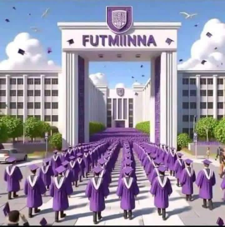 GeoTechEazy's tweet photo. Congratulation my purple family in Federa University of Technology Minna @futminnamx
Happy Matriculation day to 2025 sets ๐๐๐๐ฃ๐ฃ๐ฃ
#futmx #Congratulations #purple #matricclassof2025 #Convocation https://t.co/d6ipYjIBoe