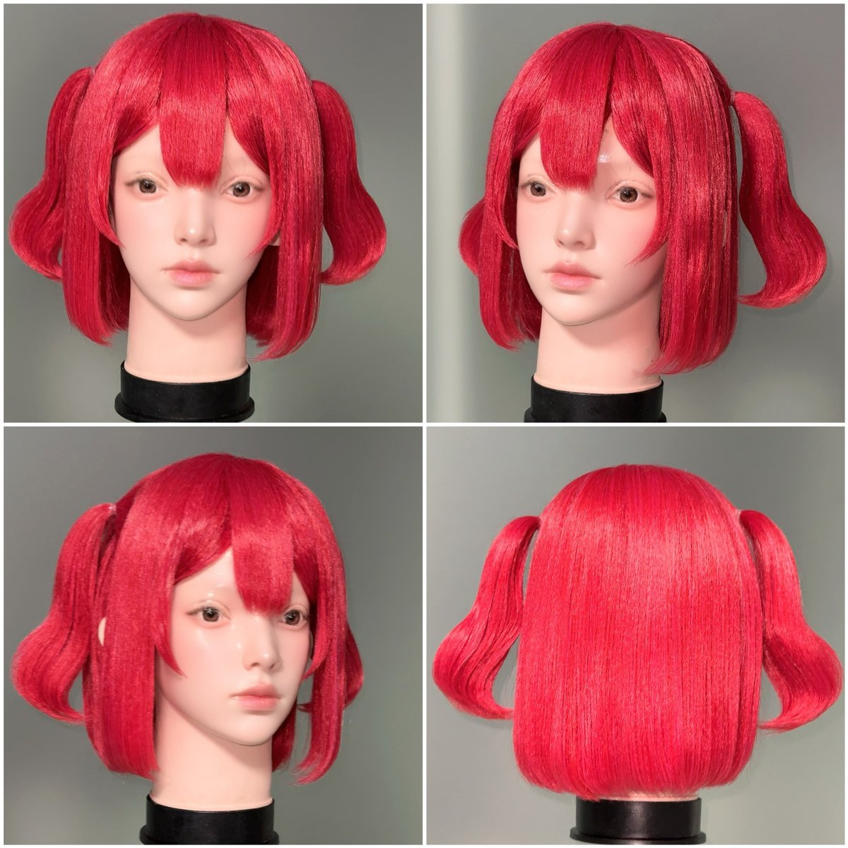 綾乃さん 黒澤ルビィ リクエスト ウィッグ ウィッグ依頼品/ #KEDウィッグ】 ラブライブ！サンシャイン!!/黒澤