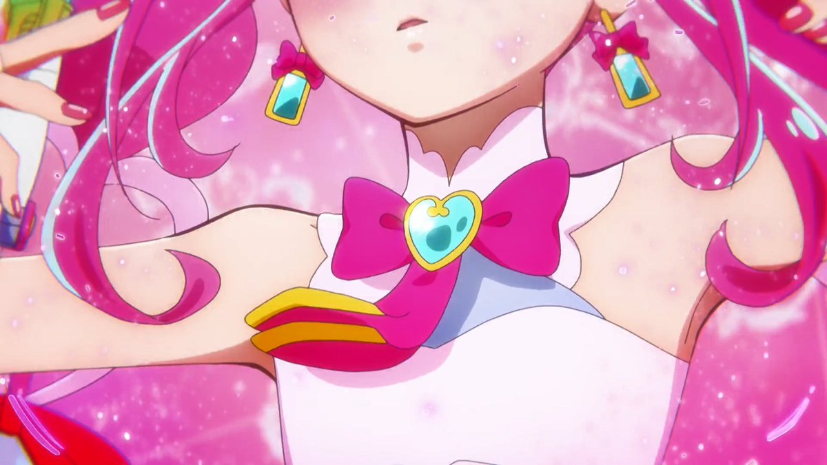 アンサー&ミスティックのバンク全部いいけど特に
・1分40の秒の超ロングバンク
・変身ヒロインモノでも珍しいスゥイング調BGM
・インナー含め細かく変わる中間形態の描写が長い
・流れに緩急をつけるクロスウォークからのブーツ生成 